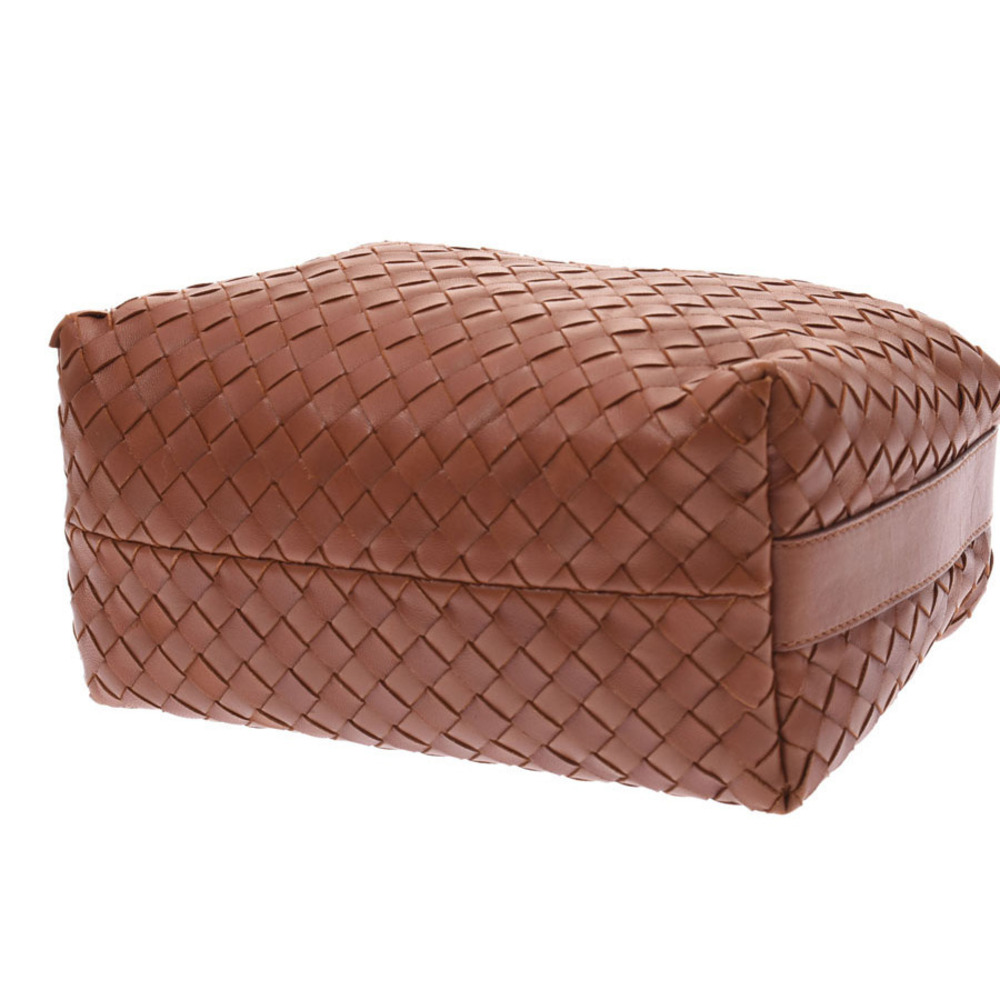 Bottega Veneta pouch intrecciato Camel Brown calfskin - Picture 4 of 9